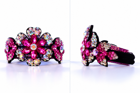 Chloris – Crystal Flower Competition Hair Accessory
