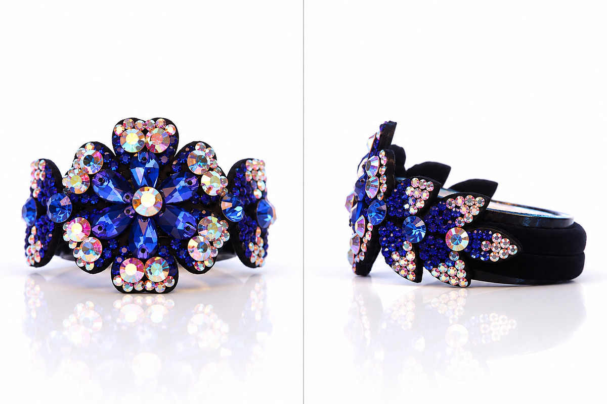 Chloris – Crystal Flower Competition Hair Accessory