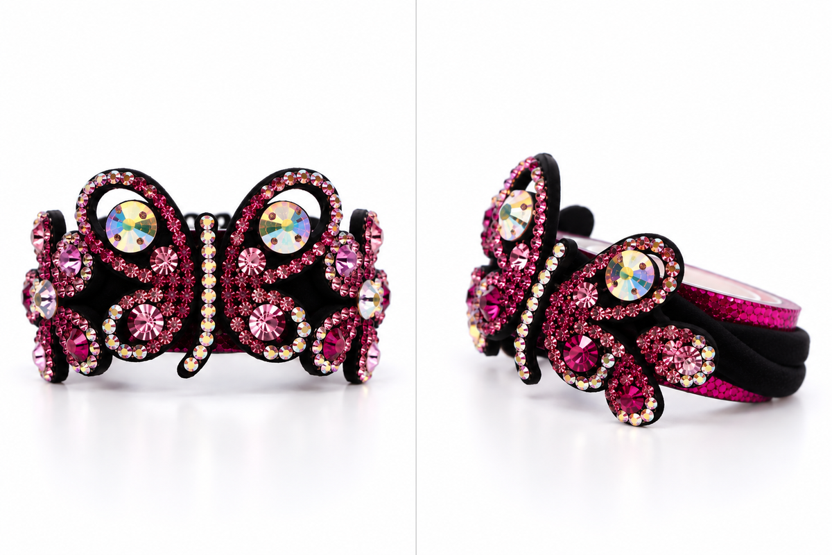 Papillon – Crystal Butterfly Competition Hair Accessory