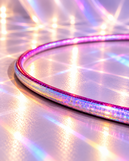 Pastorelli Custom Wrapped Hoop – Pink Amethyst Holographic 80cm (Non-FIG)