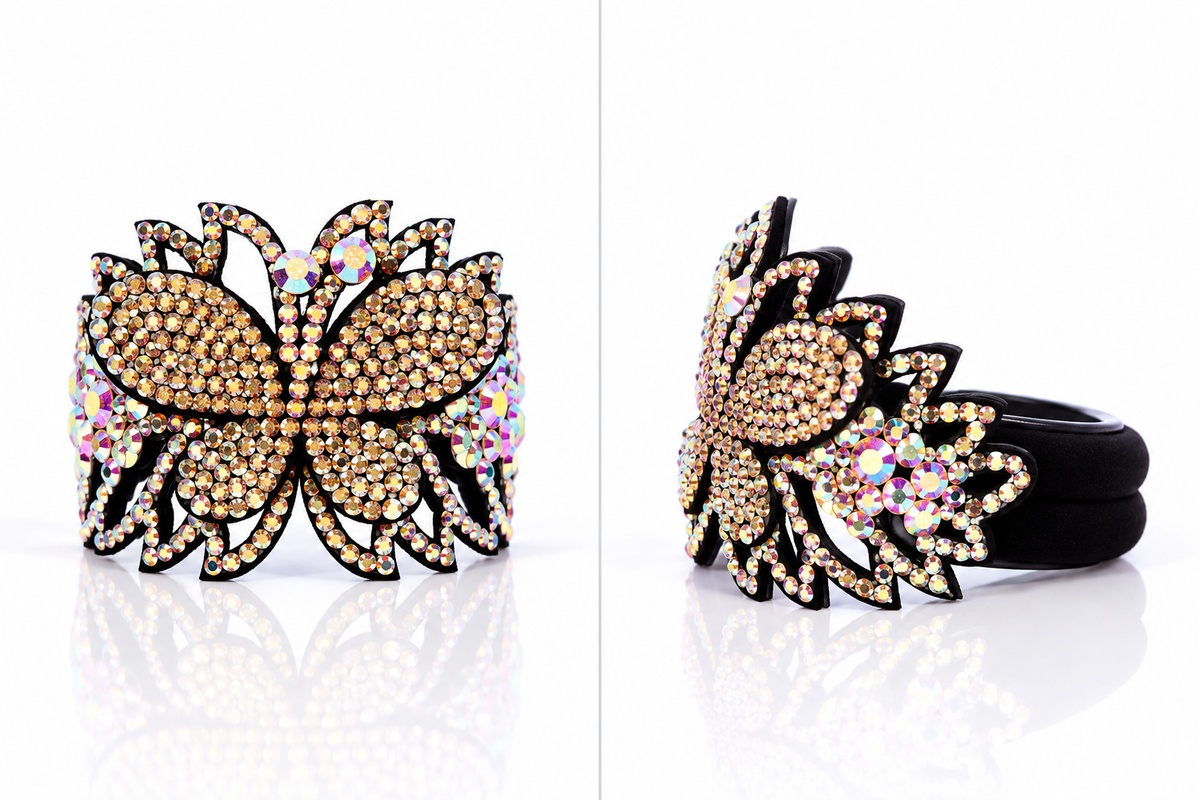 Papillon – Crystal Butterfly Competition Hair Accessory