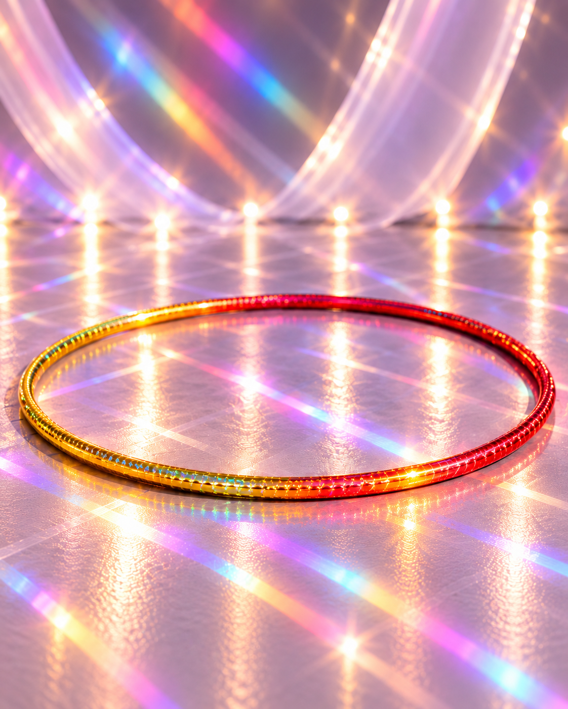 Pastorelli Custom Wrapped Hoop – Golden Ruby 85cm (Non-FIG)