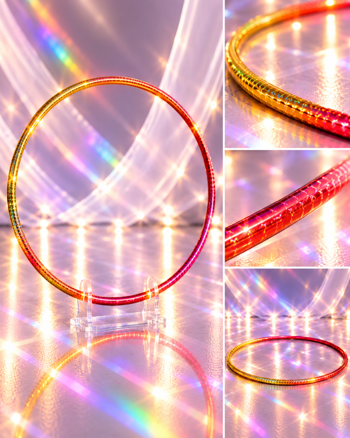 Pastorelli Custom Wrapped Hoop – Golden Ruby 85cm (Non-FIG)