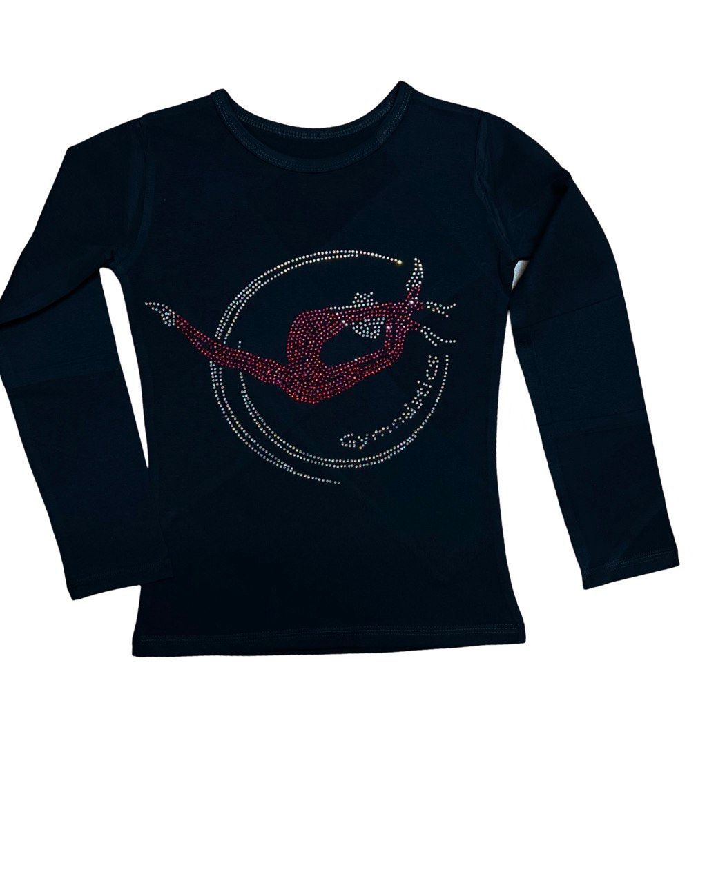 Stylish Rhythmic Gymnastics  Long Sleeve Tops