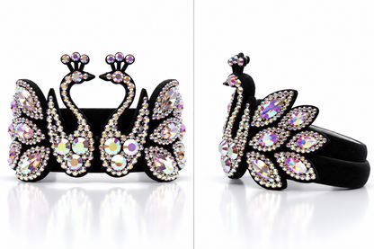 Swans – Crystal Swan Competition Hair Accessory