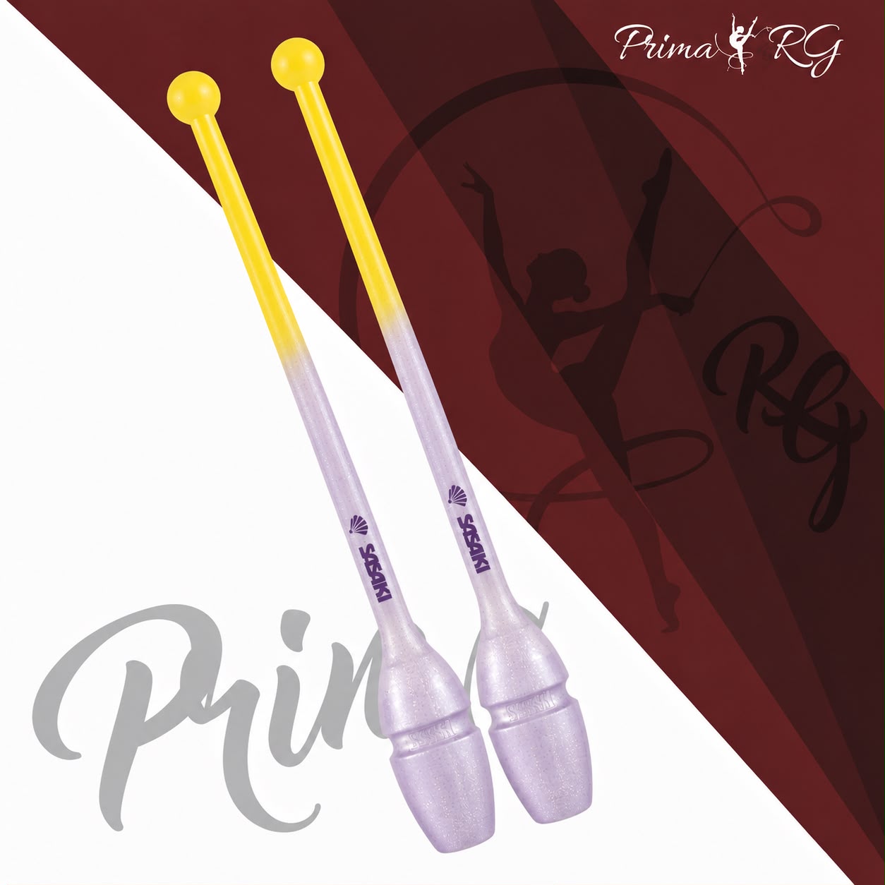 SASAKI Full Rubber Two Tone Clubs FIG for Seniors – 44 cm