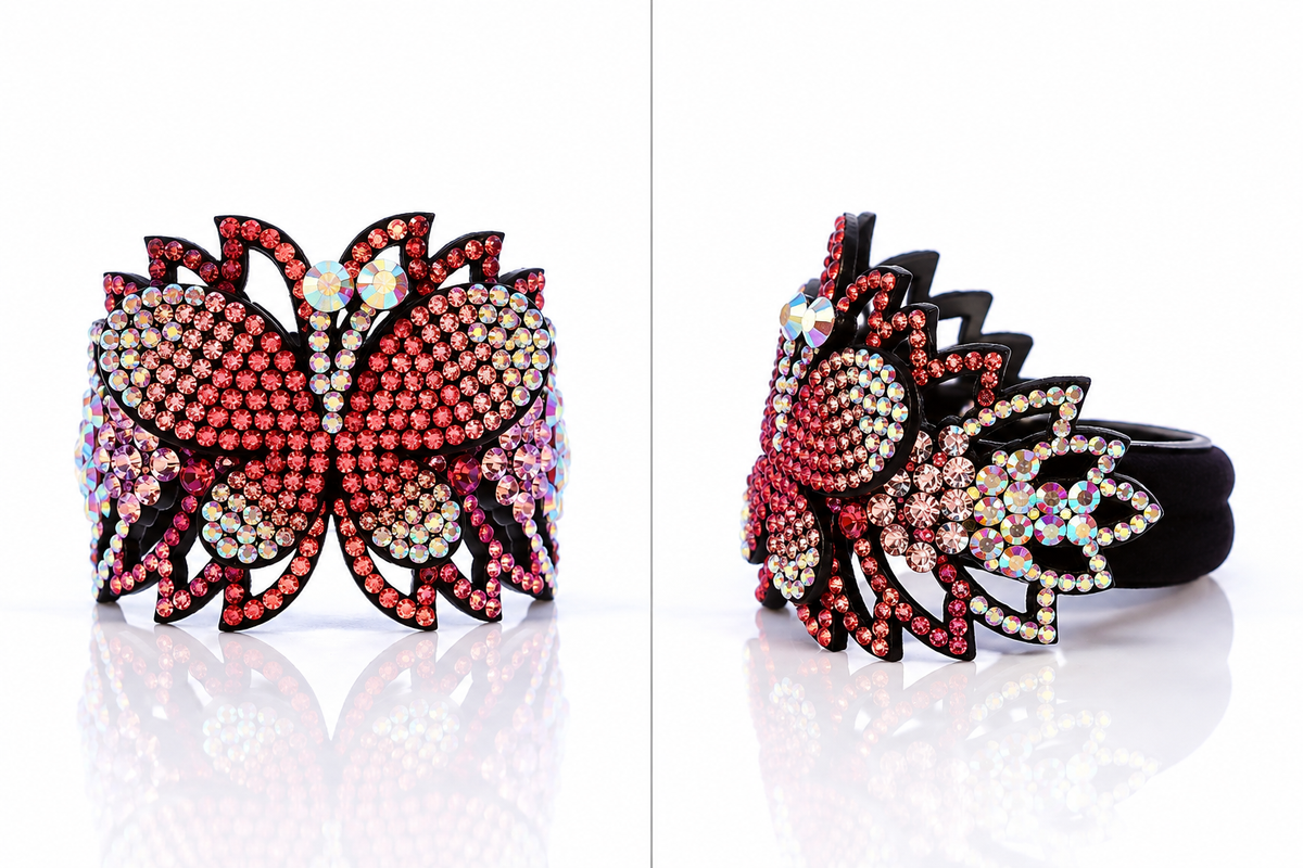 Papillon – Crystal Butterfly Competition Hair Accessory