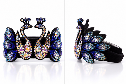Swans – Crystal Swan Competition Hair Accessory