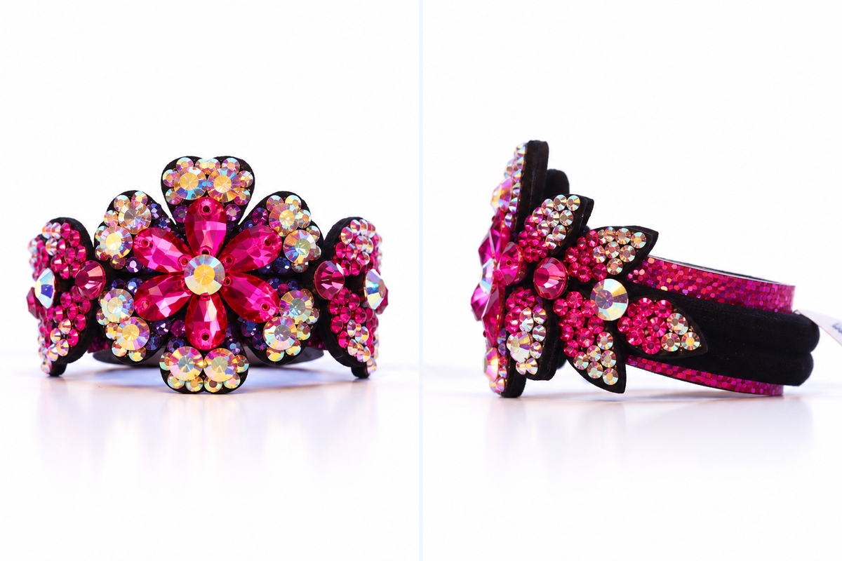 Chloris – Crystal Flower Competition Hair Accessory