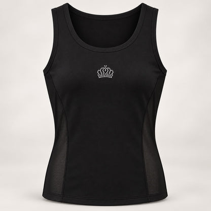 Sleeveless Gymnastics Vest – Black