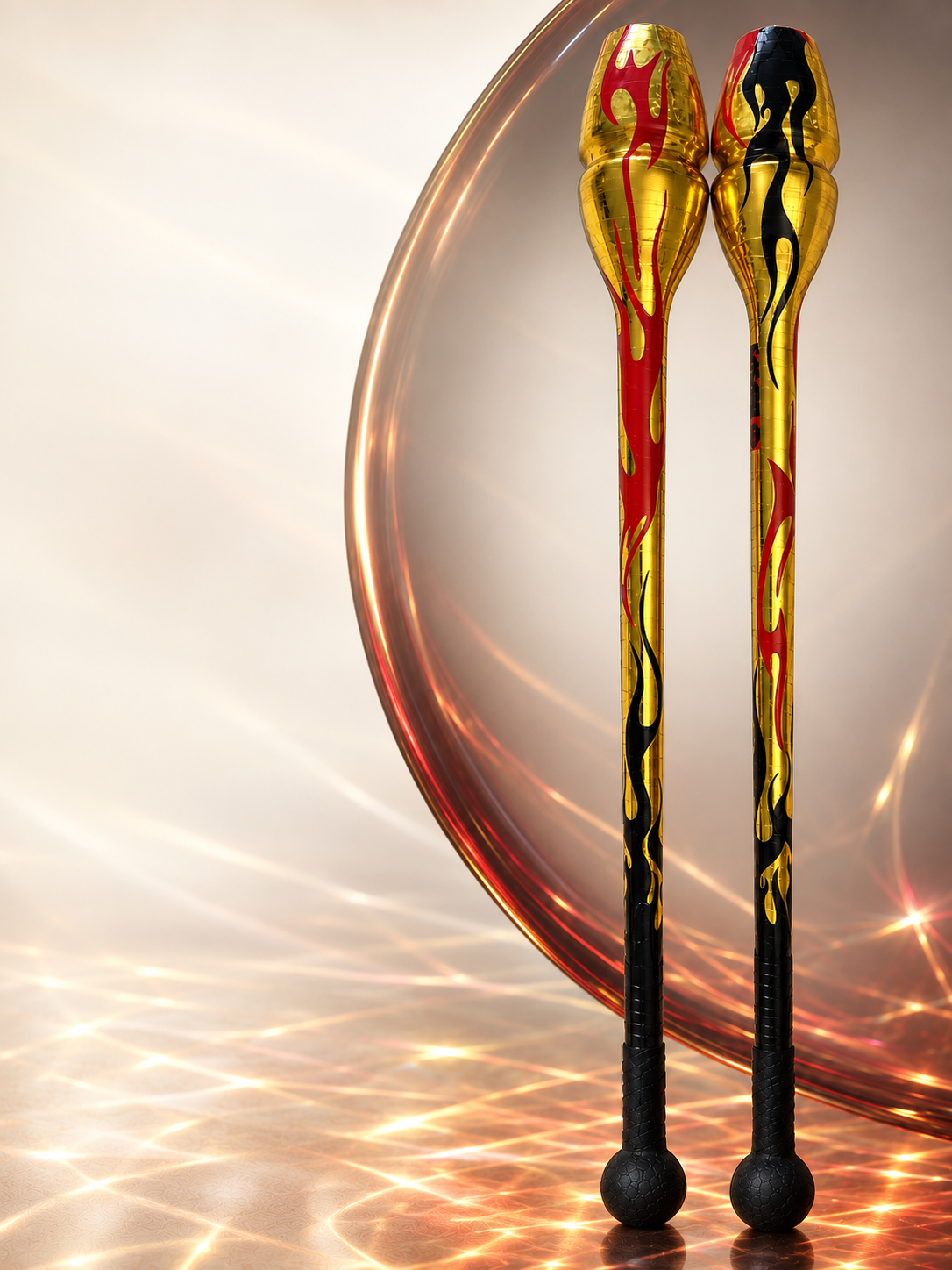 Gilded Flame — Sasaki Rubber Short Clubs | Limited Edition