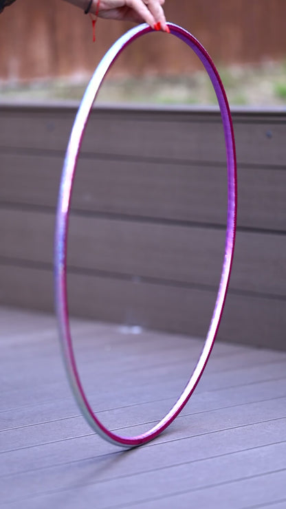Pastorelli Custom Wrapped Hoop – Pink Amethyst Holographic 80cm (Non-FIG)